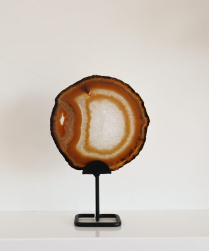 Agaatschijf op standaard #6