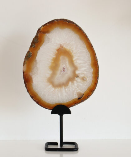 Agaatschijf op standaard #4